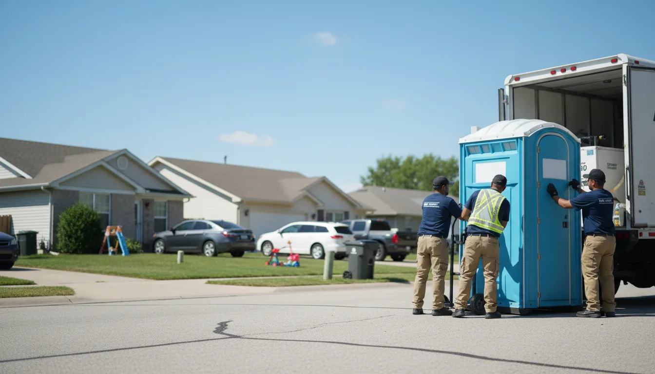 Standard Porta Potty Rentals in Gilman, IL near me